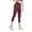 Red, variant on BLVB Capri Leggings for Women High Waisted Capri Leggings with Pockets for Women Workout Yoga Pants Running Capris