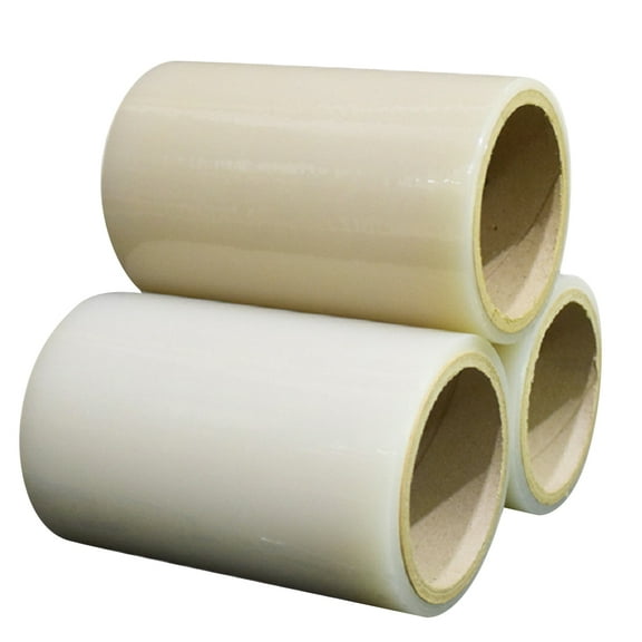 1 Adhesive Disposable Transparent Shoes Plastic Film for Home Automatic Shoe Covers Dispenser (Width 15cm)