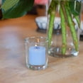 thumbnail image 4 of Richland Votive Candles Light Blue Unscented & Eastland Clear Votive Holders Set of 72, 4 of 4