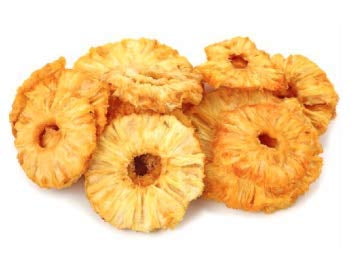 Dried Pineapple Slices, 1 lb Per Pack -Unsulfured, Sweetened , Free From Top 9 Allergen Free