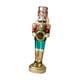 thumbnail image 4 of Figura de cascanueces de Navidad, muñeco de cascanueces de cristal brillante, estante creativo para fiestas, escritorio, decoración navideña navideña, Grande, 4 of 9