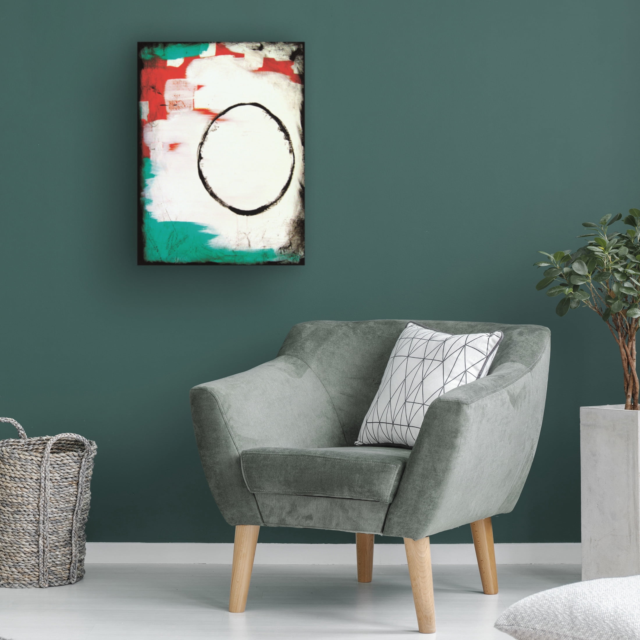 Canvas Wall Art - Nicole Dietz 'Eastwick' Wall Art for Living Room, Bedroom, or Office Décor by Trademark Fine Art - 18 x 24 Inches
