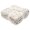 Beige Blanc, variante sur Couverture Jetée en Molleton de Qualité Supérieure, Peluche, Imprimé Léopard, Couverture Douillette 40x47 Pouces
