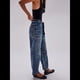 thumbnail image 5 of Pantalones Vaqueros Holgados de para Mujer, de Tiro Bajo, con Parches y Pernera y Bolsillos. Salpicaduras de Tinta M, 5 of 9