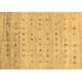 thumbnail image 1 of Ahgly Company Indoor Rectangle Abstract Brown Contemporary Area Rugs, 5' x 8', 1 of 4