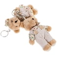 thumbnail image 3 of KAKOWELY 2 llaveros de oso de peluche, llavero de mochila, llavero colgante, 3 of 4