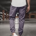 thumbnail image 4 of UTTOASFAY Mens Pants Men's Long Casual Sport Pants Fit Trousers Running Joggers Sweatpants Dark Gray 20(XXXXXXL), 4 of 5