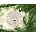 thumbnail image 2 of Glen of Imaal  Merry Christmas Ceramic Ornament 2.8 in x 2.8 in, 2 of 3