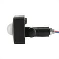 2024 Black PIR Switch Infrared Motion Lighting Sensor Detector Wall