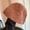Coral Red, variant on Women's Rainbow Knitted Bucket Hats Winter Warm Fisherman Cap Female Outdoor Windproof Ski Cold Hats Ladies Panama Bob Gorros