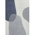 thumbnail image 2 of JONATHAN Y TUSCAN SUN 3 x 5 Area Rug, Zia Geometric Organic Shapes - Cream/Navy, TSN306B-3, 2 of 6