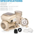 thumbnail image 4 of XtremepowerUS Bomba para Alberca Empotrada de 1,75 Hp, 6660 GPH, Velocidad Variable, 2" NPT, Filtro Grande, 230 V, 4 of 6