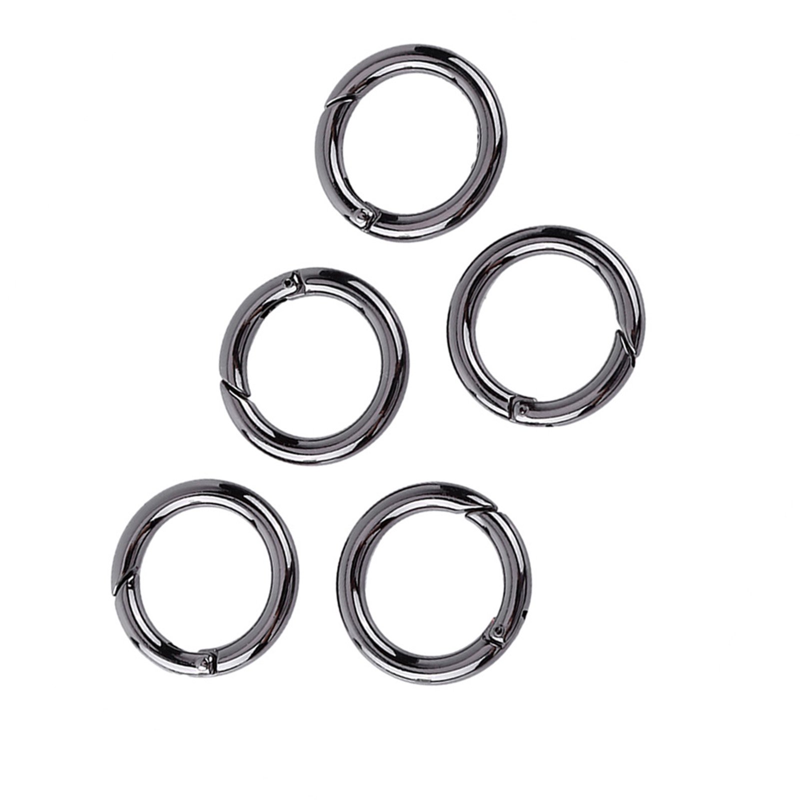 Zinc Alloy Locking Carabiners Secure Easy to Use Versatile for Daily Carry Mountaineering