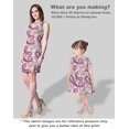 thumbnail image 5 of Soimoi Asian Paisley Print, Poly Taffeta Fabric, Decor Sewing Fabric by The Yard 56 Inch Wide, Decorative Fabric for Outdoor Upholstery, Umbrellas and Home Accents, Pink, 5 of 5