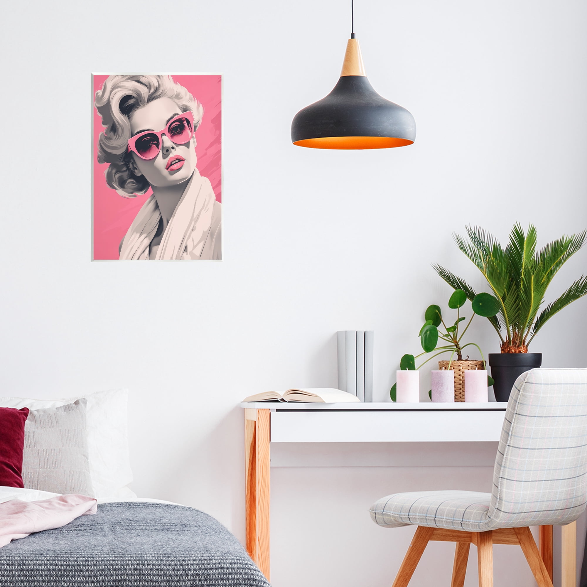 Stupell Industries Retro Chic Glamour Wall Plaque Art, design by Andrea Haase