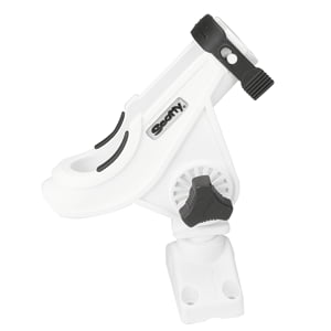 

Scotty 280 Bait Caster/Spinning Rod Holder w/241 Deck/Side Mount - White