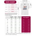 thumbnail image 7 of T Shirts for Women Short Sleeve Cotton Crewneck T-Shirt, Mermaid Coral Shell Watercolor Tee Tops Casual Basic T-Shirts, XS-5XL White M, 7 of 7