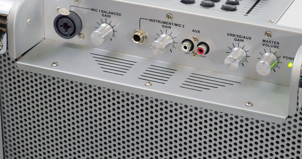 Buy PYLE PCMX265W Portable PA System With USB/SD, DJ Controls, And