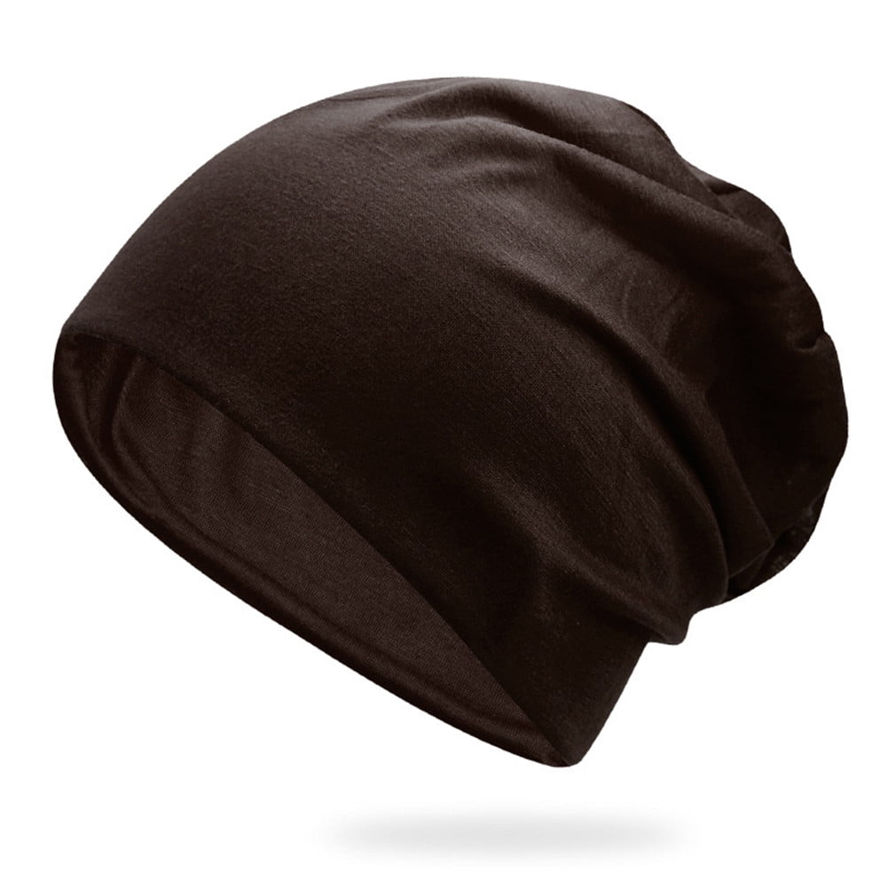 Zando Unisex Soft Beanie Cap Striped Slouchy Chemo Hat Turban Cozy Skull Cap Lightweight Stretch Sleep Hat for Men Women 