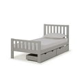thumbnail image 4 of Alaterre Aurora Twin Bed, Dove Gray, 4 of 5