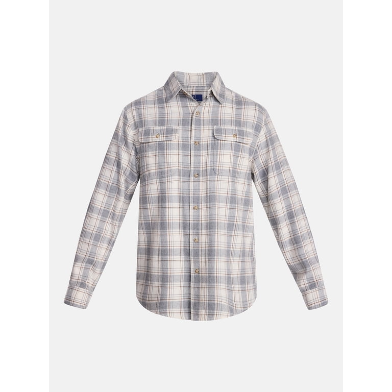 George Men's Plaid Flannel Shirt photo 5