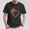 thumbnail image 2 of 2024 Total Eclipse Of The Solar Heart T-Shirt, Celestial Astronomy Lover Graphic Tee, April 8 Solar Eclipse Romantic Space Event Shirt, Cosmic Phenomenon Gift Top For Men Women, 2 of 3