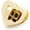 Gold, variant on Heart Shape Turn Lock Metal Purse Twist Lock Craft Case Clasp Purse Making Accessories 2 Pack (1 Inch, Gold)