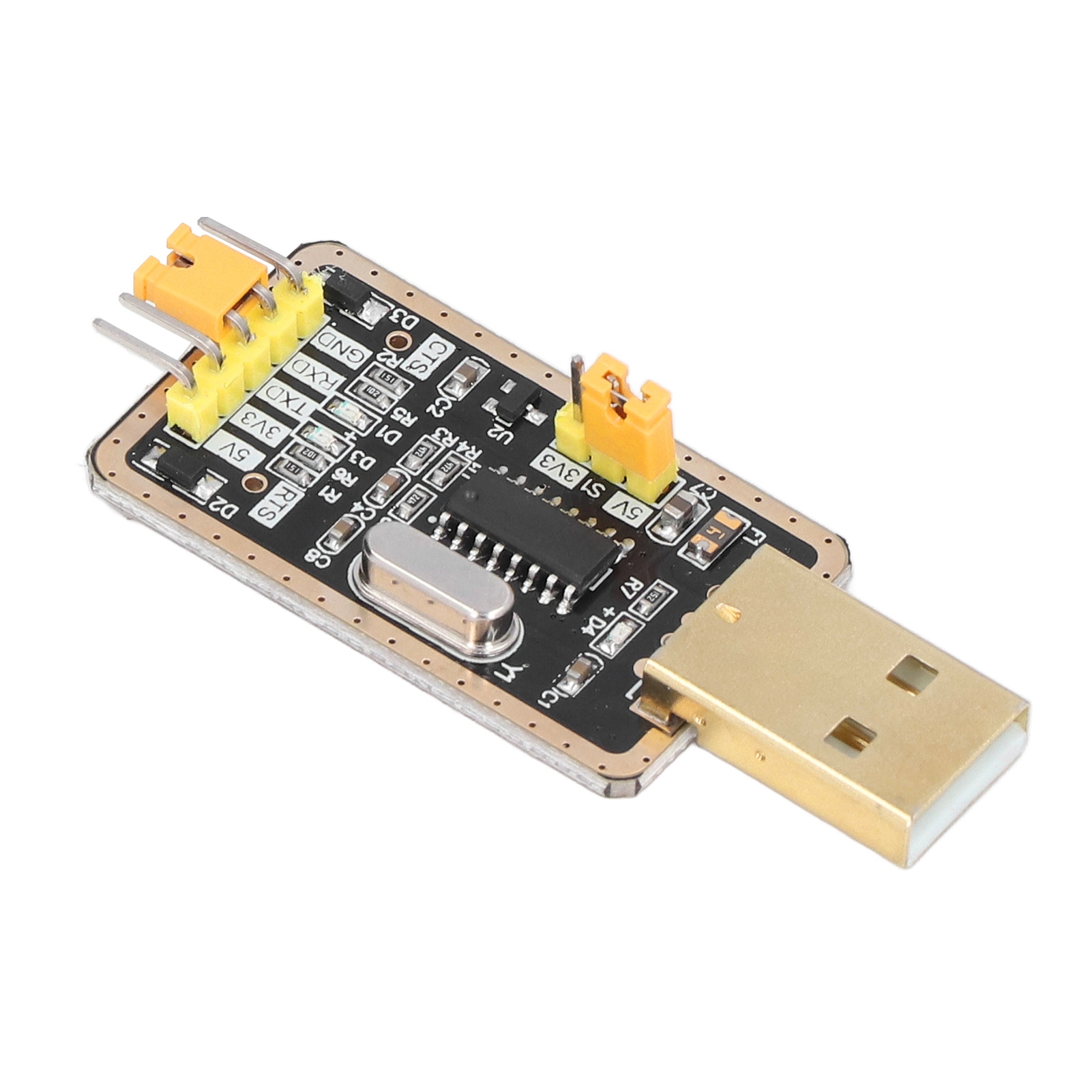 USB to TTL Serial Adapter Module 3.3V 5V Chip Converter with Debug ...