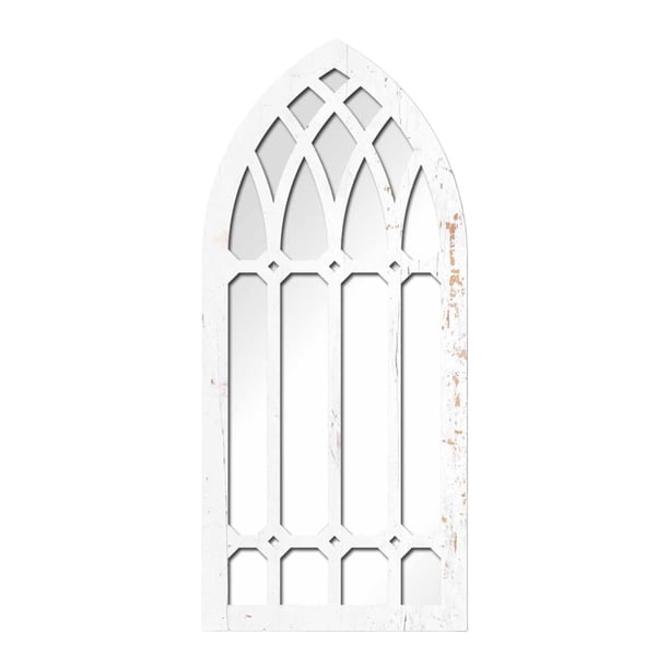 Espejo de ventana arqueado, creativo, moderno, sencillo, rústico, espejo de pared, decoración de pared para ventana Estilo C