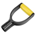 thumbnail image 1 of Plastic Spade Handle Shovel D Grip Handle,32mm Inner Diameter Spade Snow Shovel Handle, Spade Snow Scoop Digging(Yellow), 1 of 7