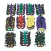 Bulk Mardi Gras Feather Mask Assortment, Apparel Accessories, Mardi Gras, 250 Pieces