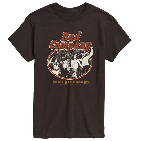 Bad Company - Can't Get Enough - Men's Short Sleeve Graphic T-Shirt