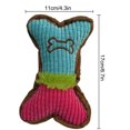 thumbnail image 3 of Bone Dog Toy Funny Bite Resistant Bone Puppy Toy Plush Dog Toy Pet Squeaky Toy, 3 of 10