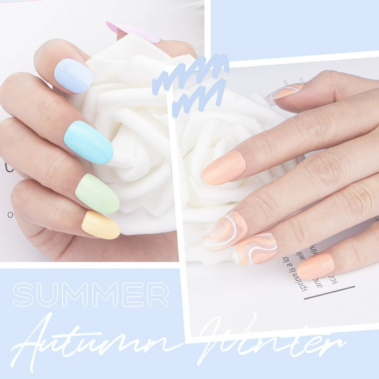 Perfect Summer Gel Nail Polish 12 Colors Gel Polish Pastel