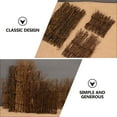 thumbnail image 4 of 9pcs Natural Mini Fence Decor Bamboo Fence Mat Micro Landscape Decoration, 4 of 9