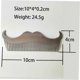 thumbnail image 3 of 4 Pieces Pocket Combs for Men Beard Trimmer Comb Men's Comb Styling Comb for Men Stainless Steel Comb Goatee Comb Cosmetic Tool Beard Comb, 3 of 4