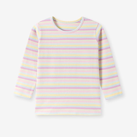 Falkdiz Boys Long Sleeve Shirts Basic Loose Pullover Sport Travel Graphic Crew Neck Tshirts for Boys,Multicolor,Size: 1-2