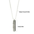 thumbnail image 3 of Alloy Comb Shaped Necklace Practical Hair Accessory Gift For Women Travelers And Fashion Lovers, 3 of 8