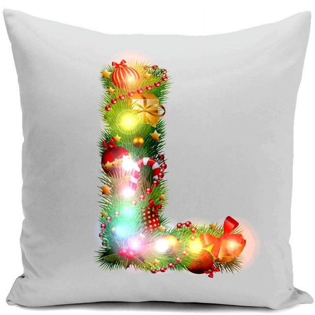 Funda de almohada Led Feliz Navidad 2023 adornos navideños decoración navideña para el hogar Accesorios Feliz Año Nuevo 2024 KJ098