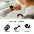 thumbnail image 6 of Scrunchie Bands Compatible with Apple Watch Bands 40mm 38mm 41mm 42mm 44mm 45mm 49mm, Adjustable Braided Elastic Stretchy Nylon Solo Loop Women Men Wristbands for iWatch Series Ultra 9 3 4 5 SE 6 7 8, 6 of 8
