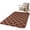 Brown, variant on Runner Rug 2.62'x5.25', Red Moroccan Non Slip Backing Floor Mats Soft Area Rugs, Absorbent Muddy Dirt Trapping Carpet for Entryway Hallway Kitchen Bedroom Morocco Ethnic Abstract Quatrefoil Grid