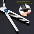 thumbnail image 2 of Professional Hair Cutting Thinning Scissors Barber Shears Hairdressing Set, 2 of 7