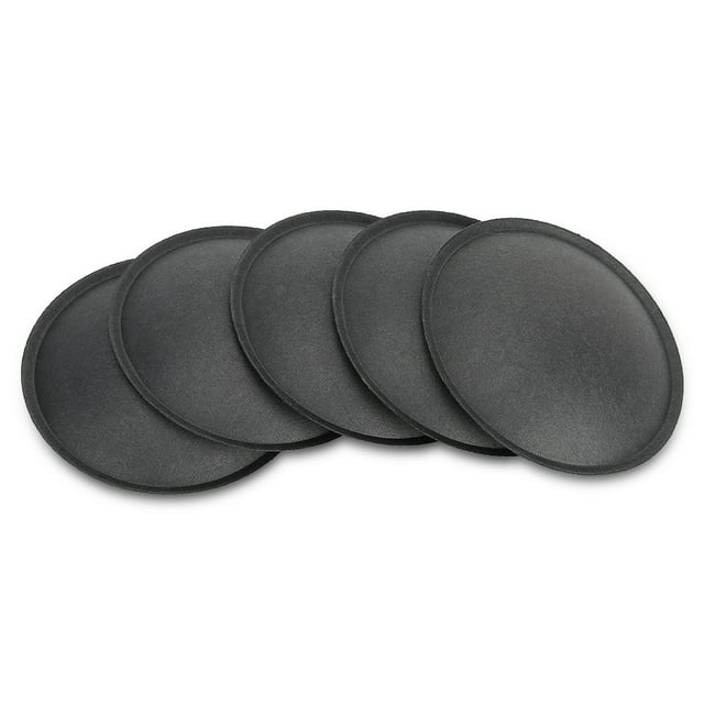 DEWIN 5PCS 72MM Simple Paper Subwoofer Horn Dust Proof Protective Cap for Stage KTV Speakers