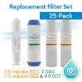 thumbnail image 1 of Max Water Filtres de Remplacement pour Osmose Inverse, 25 Cartouches, 1 of 2