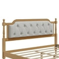 thumbnail image 5 of Elegant French Provincial Bed Frame – Full, Queen & King Sizes with Luxurious Tufted Headboard, 5 of 8