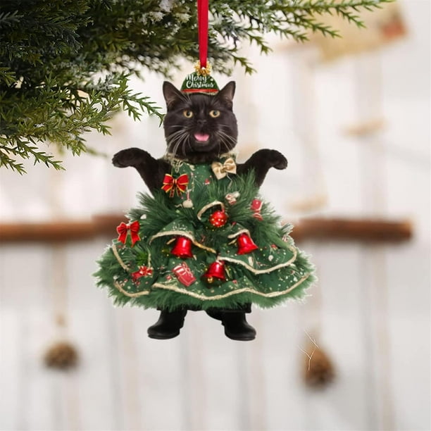 Decoración Navideña Arbol Navidad Anti Gatos Adorno Para árbol De