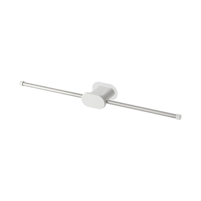 Toallero con ventosa, toallero de doble poste, soporte para toallas de baño, acero inoxidable No