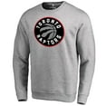 thumbnail image 2 of Men's Heathered Gray Toronto Raptors Primary Logo Sweatshirt, 2 of 3