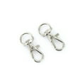 thumbnail image 2 of 20pcs Broche Llavero Mosquetón Giratorio Langosta Metal DIY para Correas de, 2 of 9