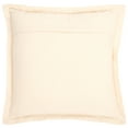 thumbnail image 3 of Safavieh Jordy 18" x 18" Modern Cotton Decorative Pillows, Black/Natural, 3 of 4